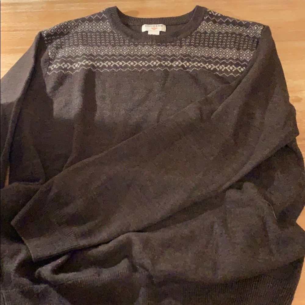 Brown sweater